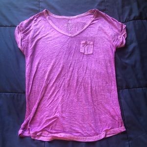 Purple/pink short sleeve